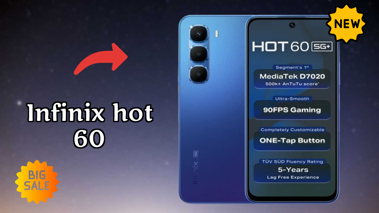 Infinix Hot 60 2026: Very Low Price to Buy this Mobile Phone