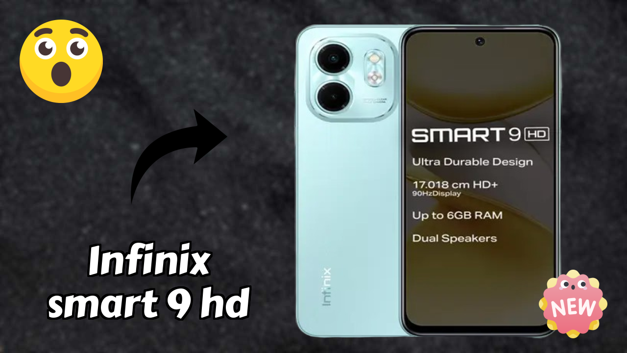 Infinix Smart 9 HD at ₹6,699 - Best Features Listed
