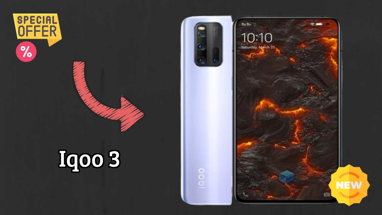 IQOO 3 Display Size: 6.44 Inches (16.36 Cm) Screen Quality