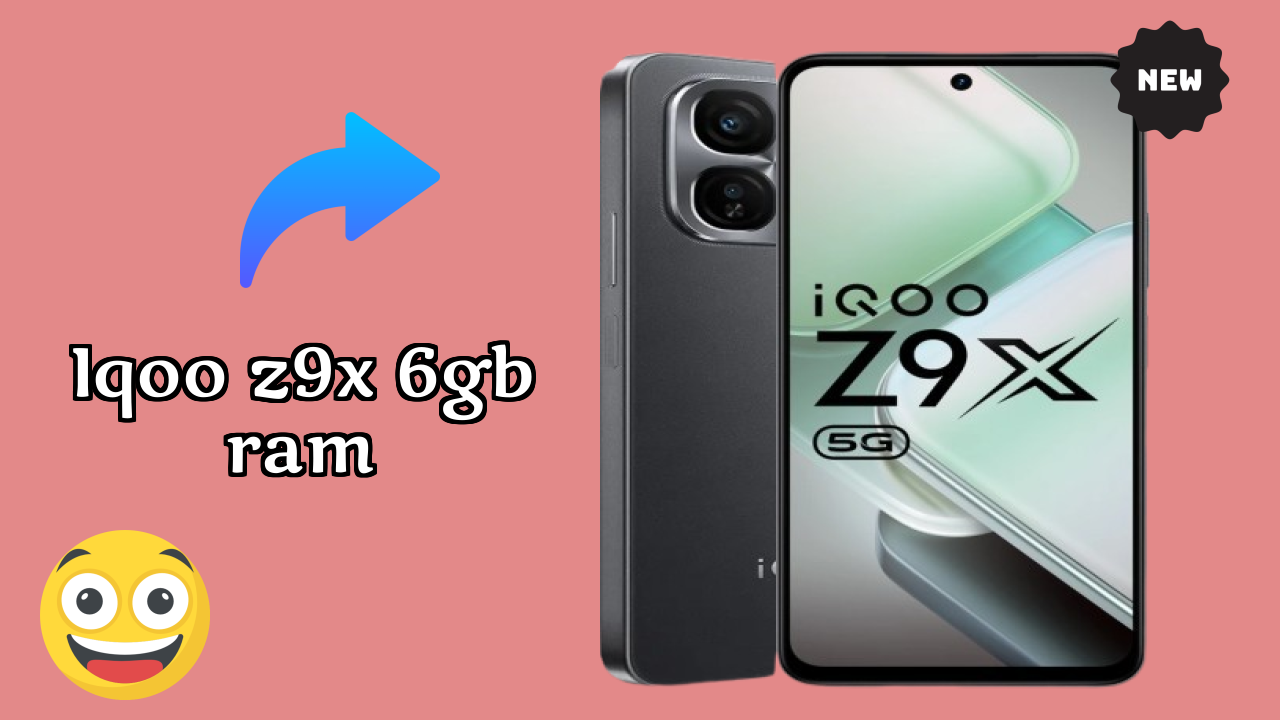 IQOO IQOO Z9x 6GB RAM - Best Camera Phone Under ₹11,985