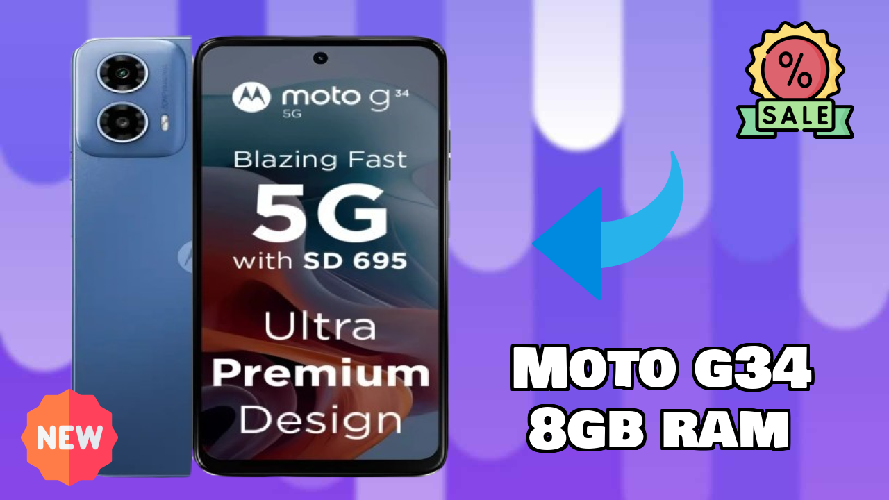 Moto G34 8GB RAM Test: 8 GB RAM Handles Heavy Apps