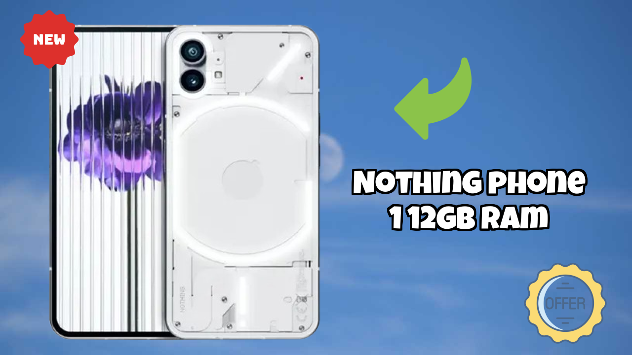 Nothing Phone 1 12GB RAM Display Review: 6.55 Inches (16.64 Cm) Screen