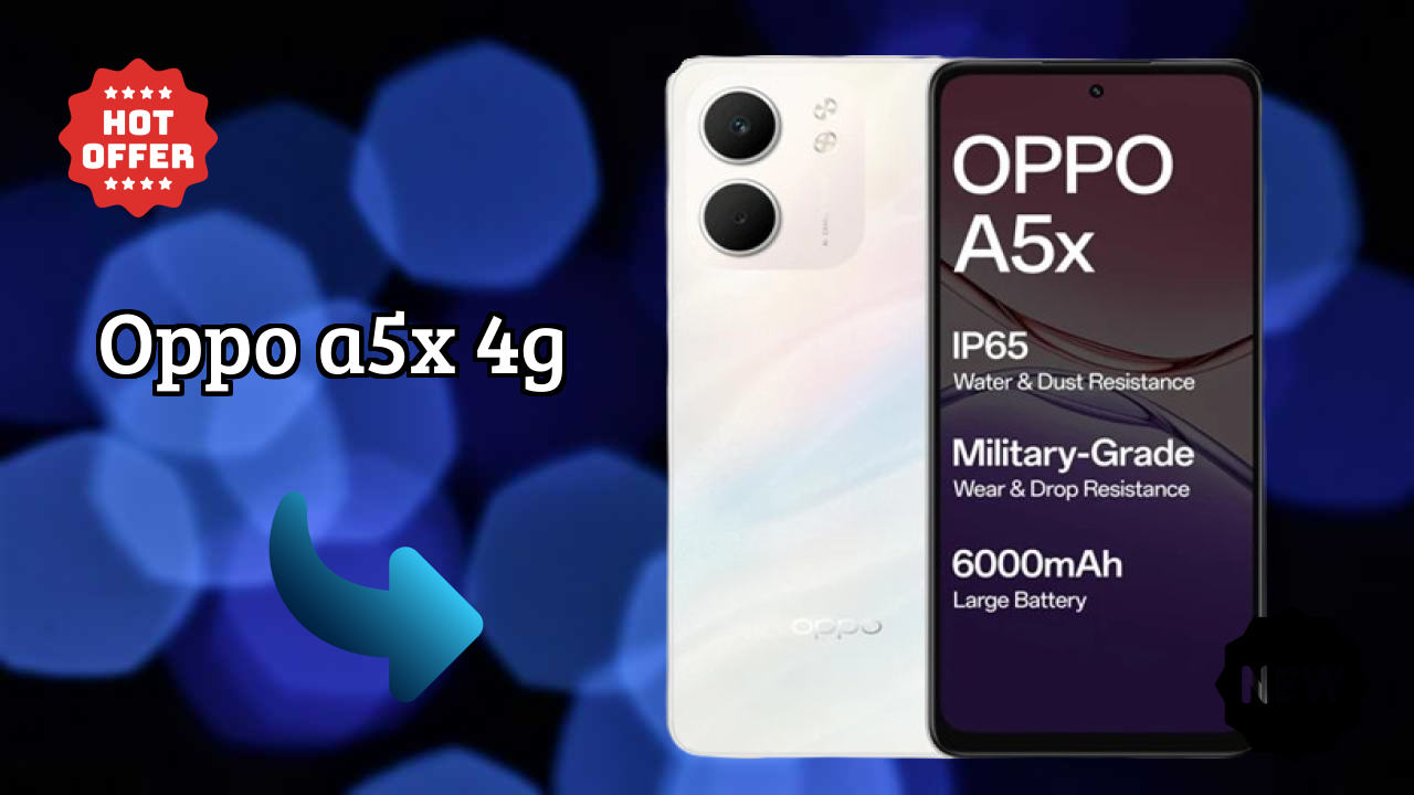 Unboxing Oppo OPPO A5X 4G - First Impressions & Features
