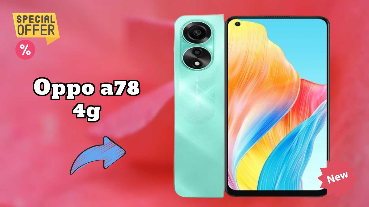 OPPO A78 4G Display Review: 6.43 Inches (16.33 Cm) Screen Size