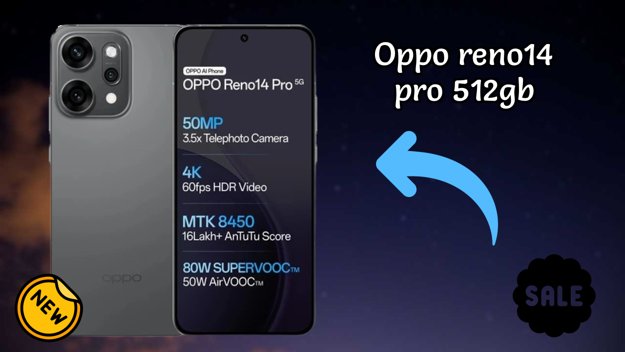 OPPO Reno14 Pro 512GB at ₹54,999 - Should You Buy Now?