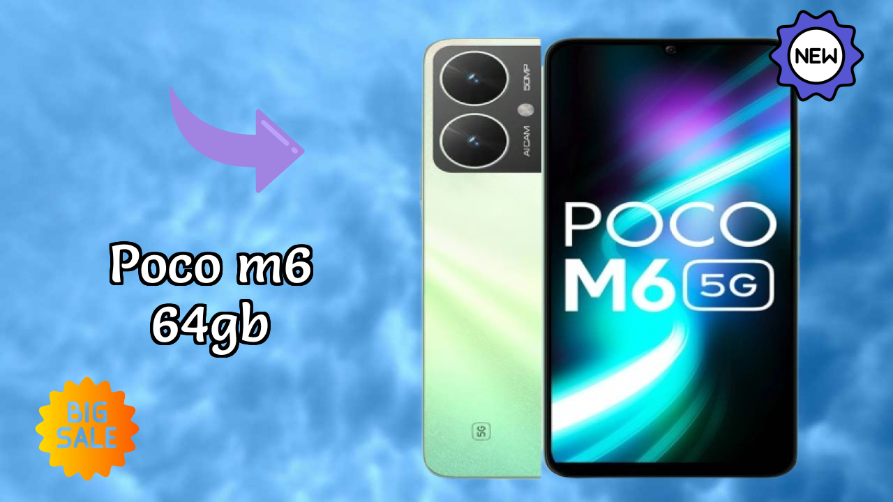 POCO M6 64GB Price Drop Alert: Now Just ₹7,999