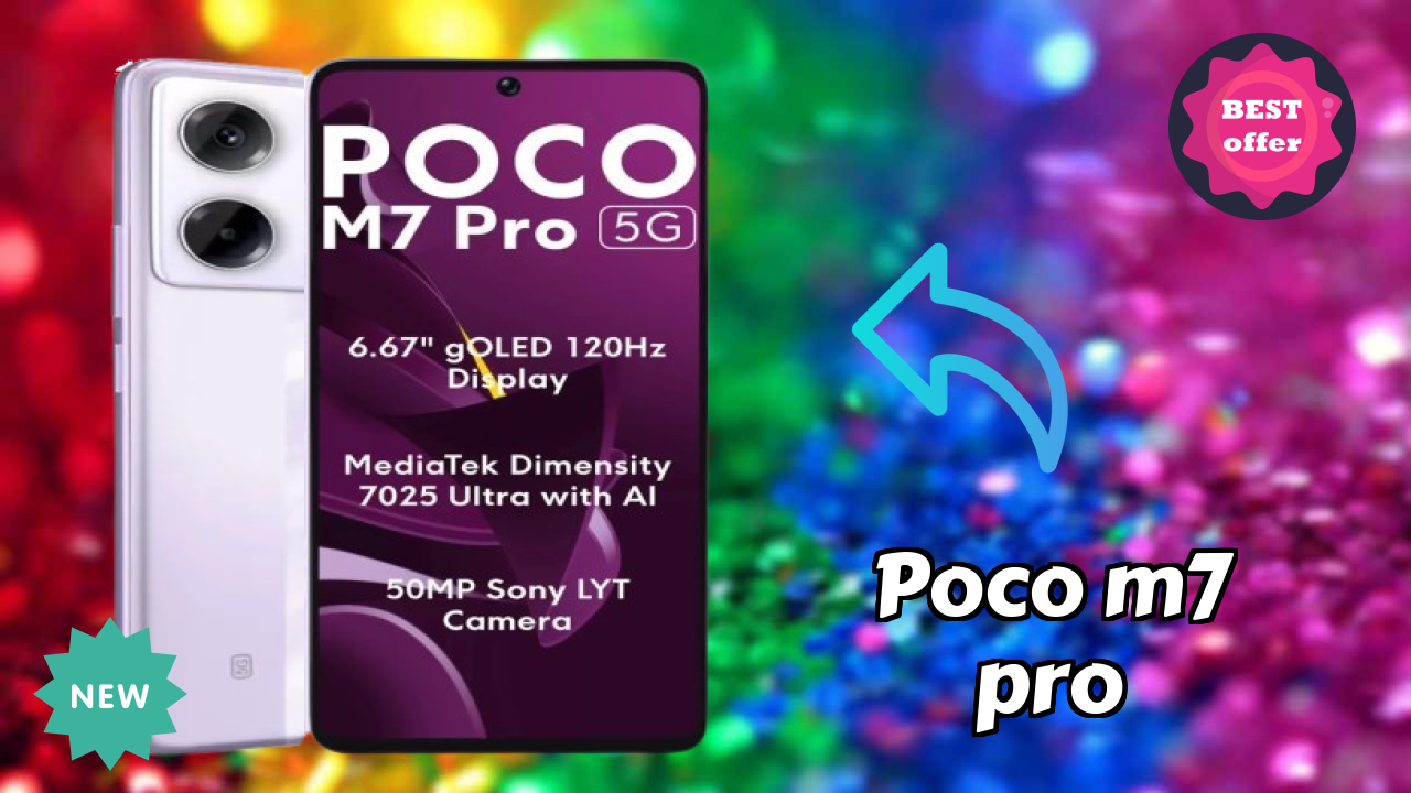 NewPOCO M7 Pro 2026: Latest Mobile Phone with High Quolity Disa
