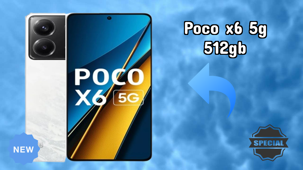 POCO X6 5G 512GB Display Technology: 6.67 Inches (16.94 Cm) Screen