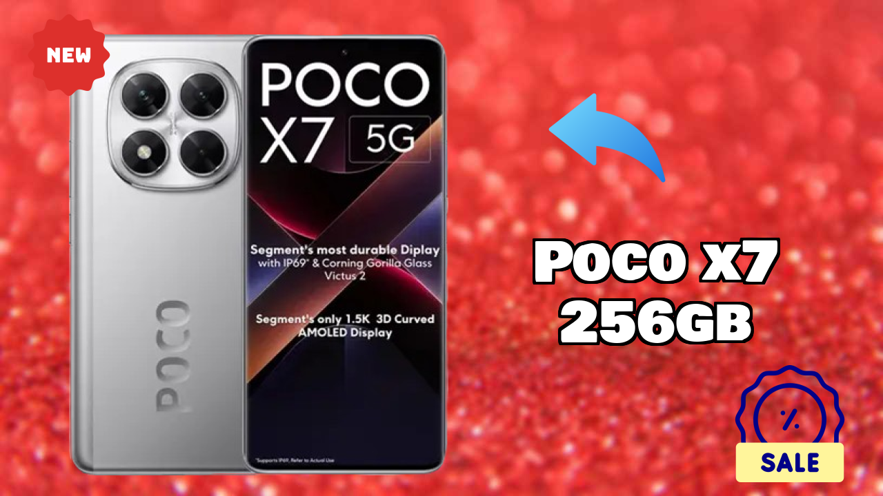 Poco POCO X7 256GB - Best Camera Phone Under ₹17,999