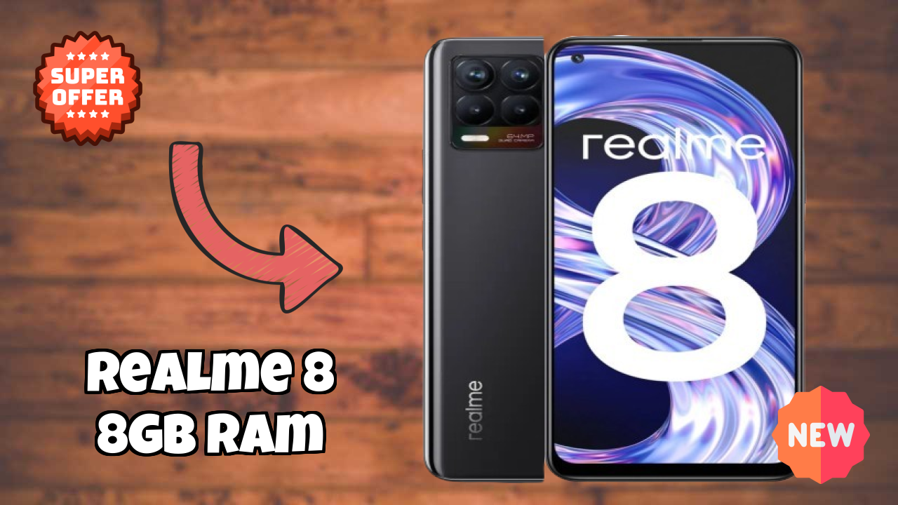 Realme 8 8GB RAM at ₹12,999 - Complete Review & Rating