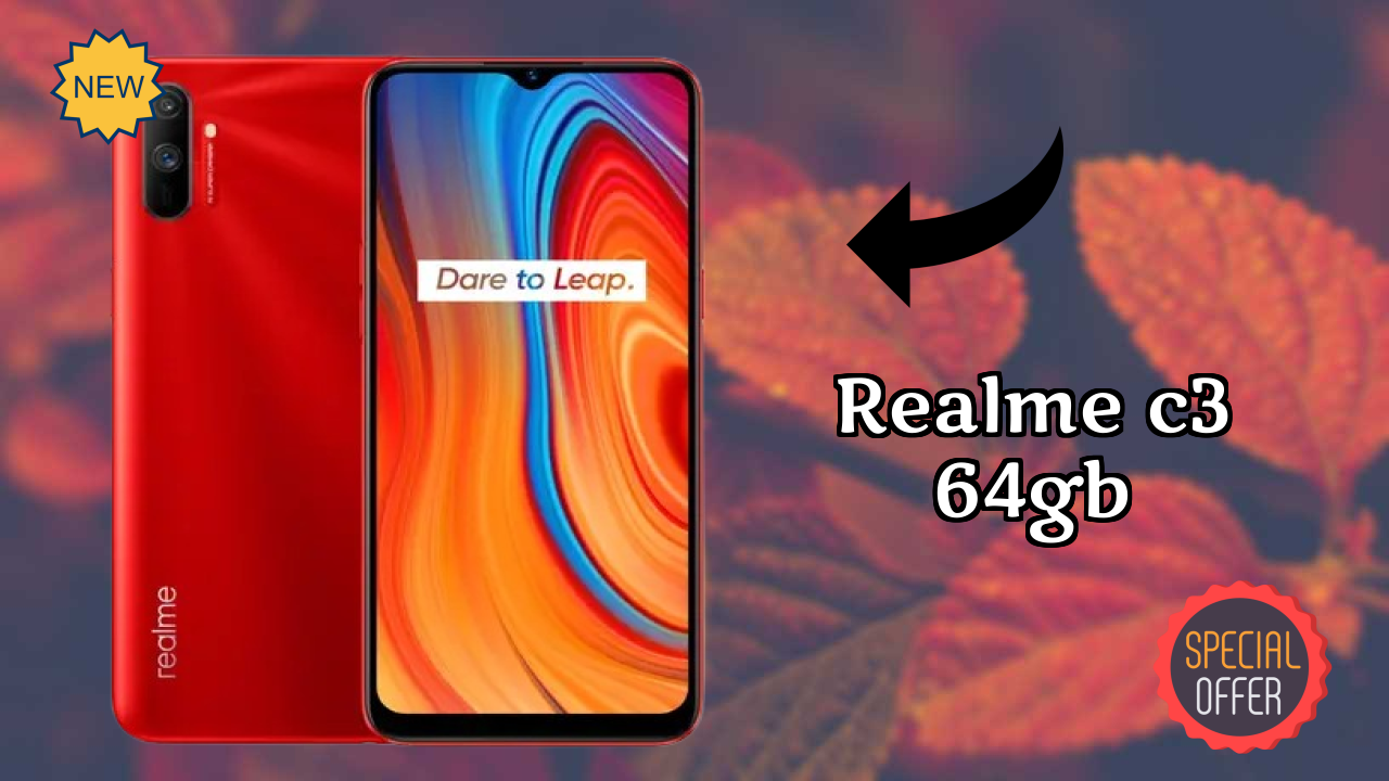 Realme C3 64GB Display Review: 6.5 Inches (16.51 Cm) Screen Size