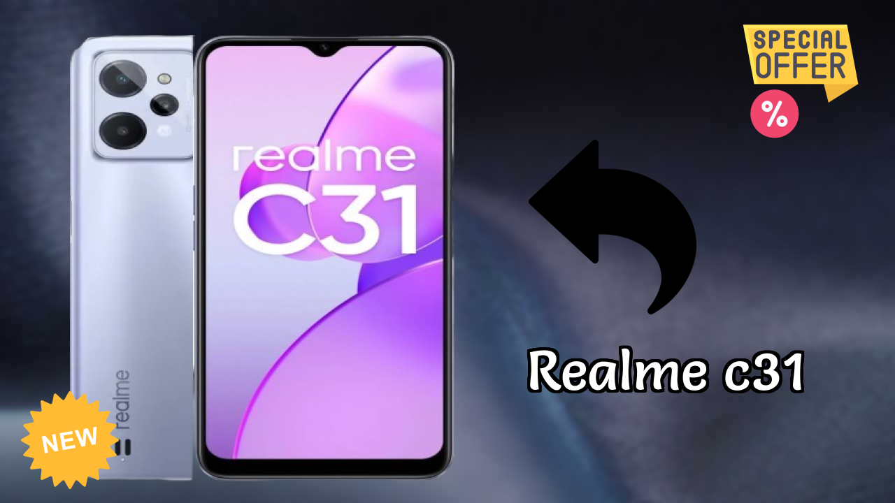 Realme C31 Display Analysis: 6.5 Inches (16.51 Cm) Screen