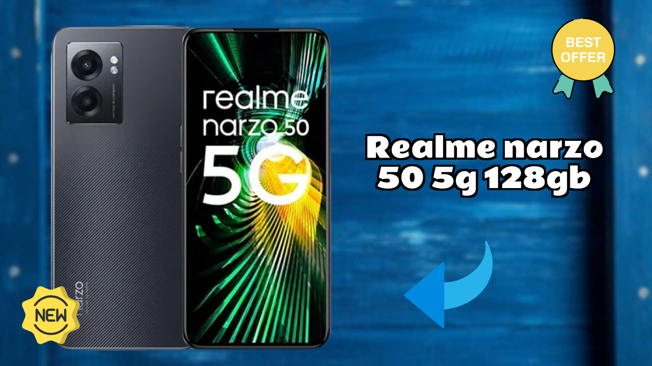 Realme Narzo 50 5G 128GB Display Review: 6.6 Inches (16.76 Cm) Screen Test