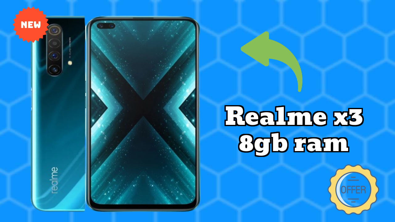 Realme X3 8GB RAM Display Analysis: 6.6 Inches (16.76 Cm) Screen