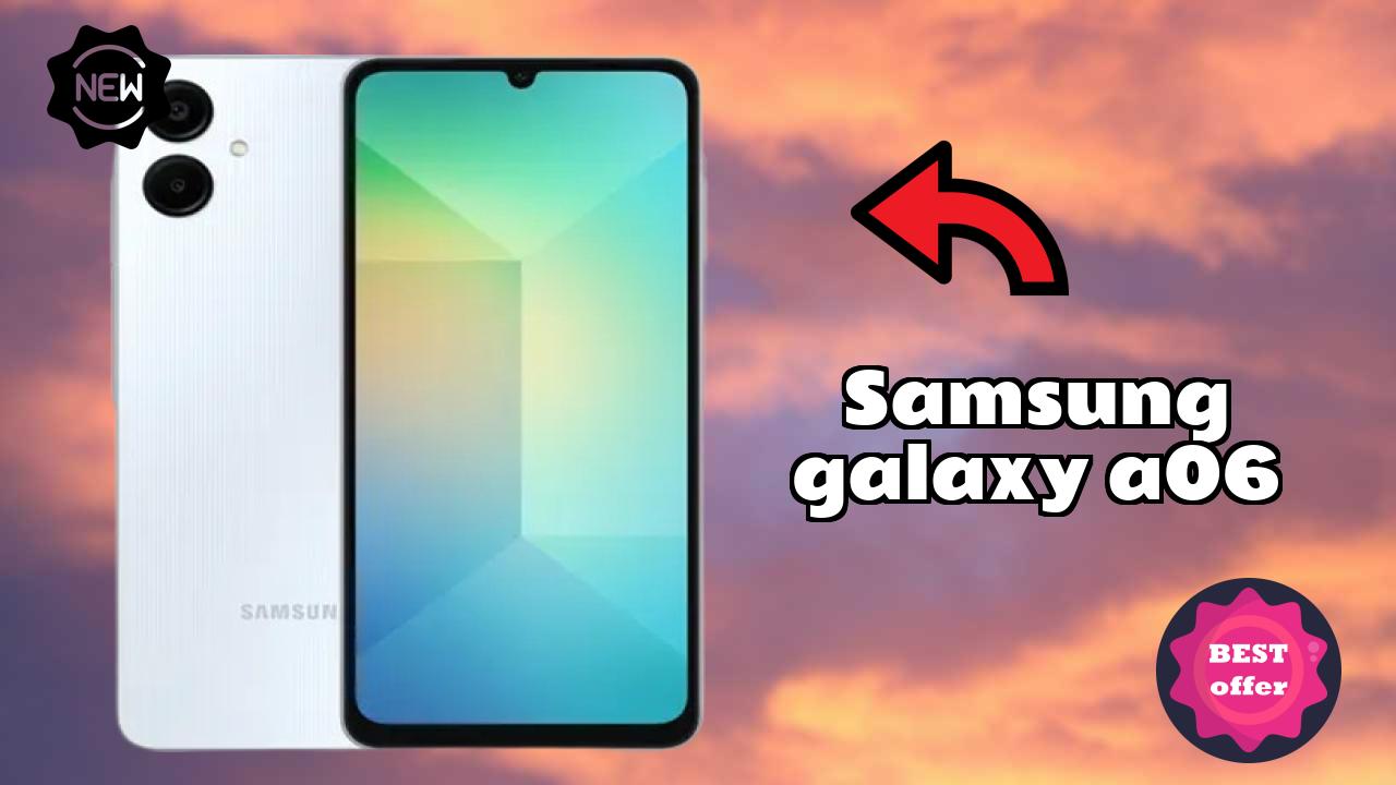 Samsung Galaxy A06 Display Review: 6.7 Inches (17.02 Cm) Screen Size