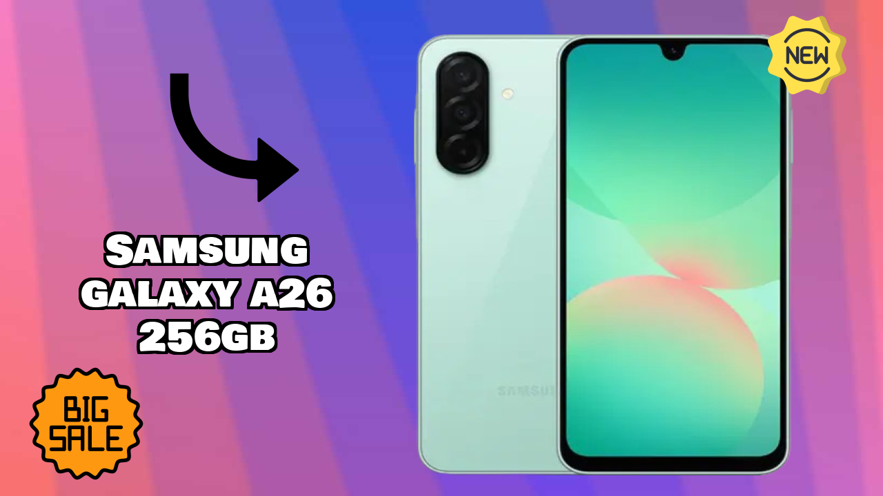 Samsung Galaxy A26 256GB Display Size: 6.7 Inches (17.02 Cm) Screen Review