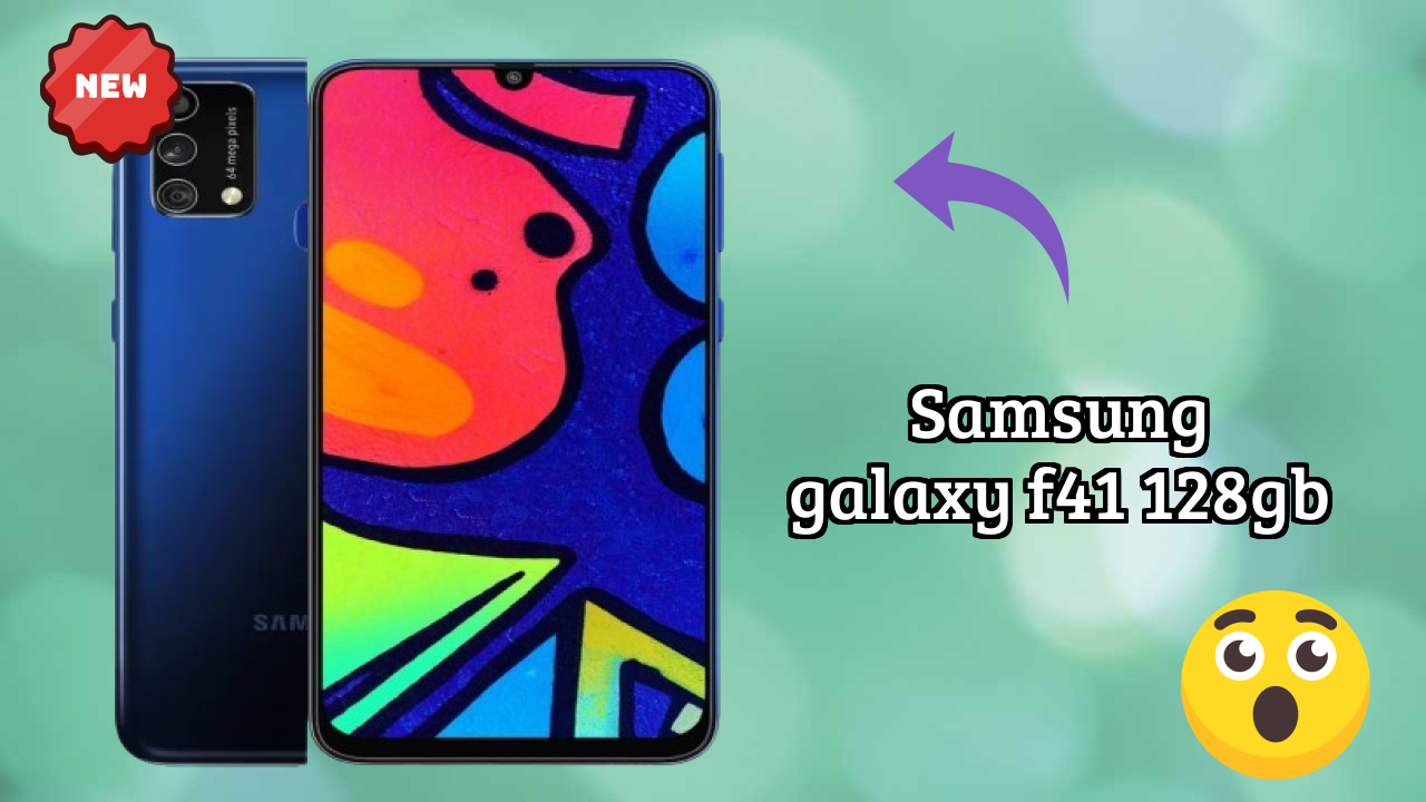 Samsung Galaxy F41 128GB Display Technology: 6.4 Inches (16.26 Cm) Screen