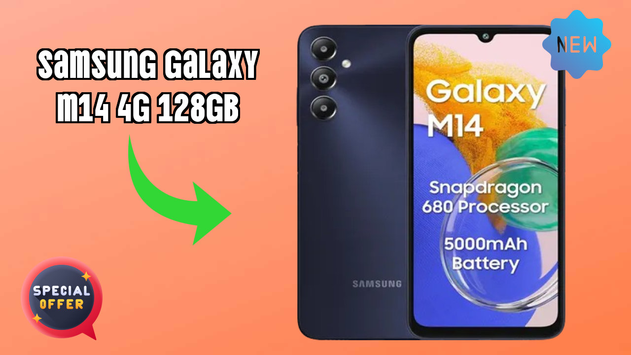 Samsung Galaxy M14 4G 128GB Display Review: PLS LCD Technology