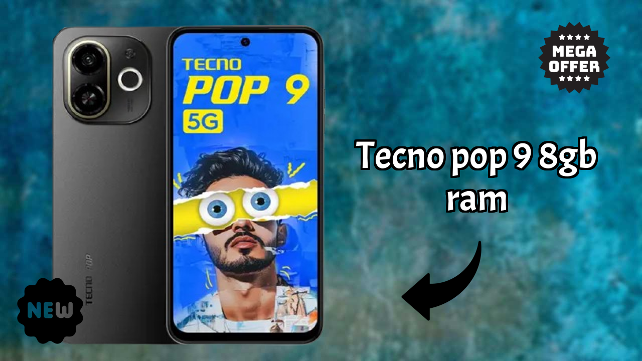 Tecno Pop 9 8GB RAM Gaming Test: MediaTek Dimensity 6300 FPS Performance