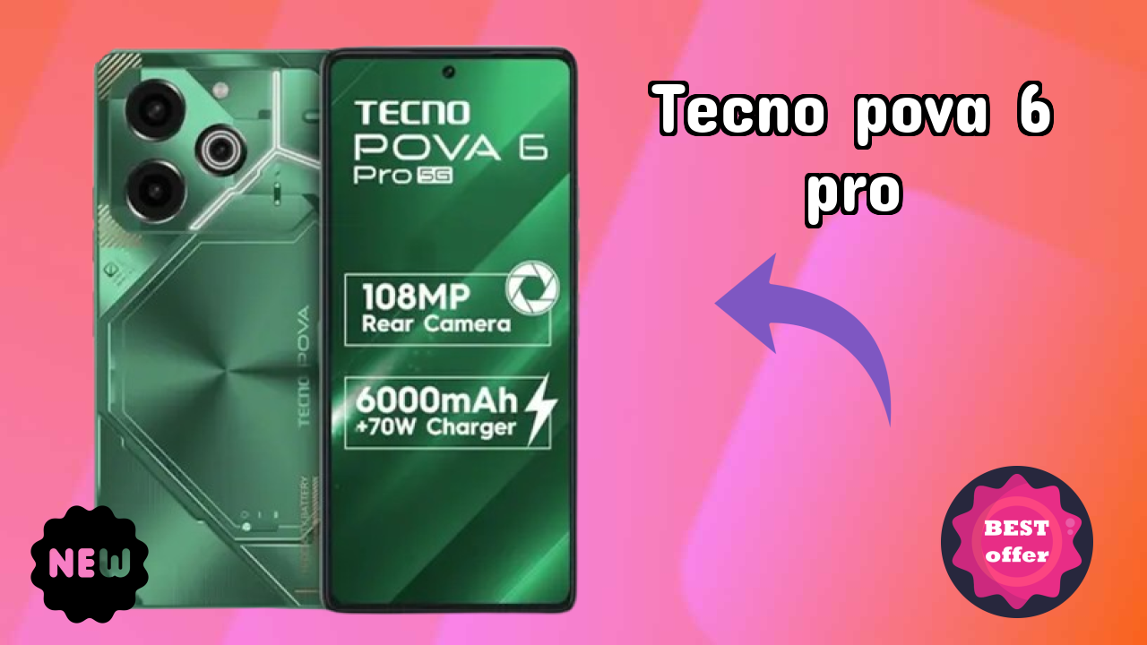 Tecno Pova 6 Pro 2026: Very Low Price to Buy this Mobile Phone