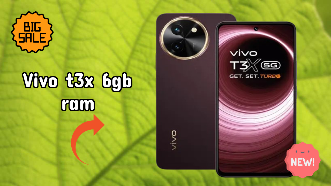 Vivo T3x 6GB RAM Display Technology: LCD Explained