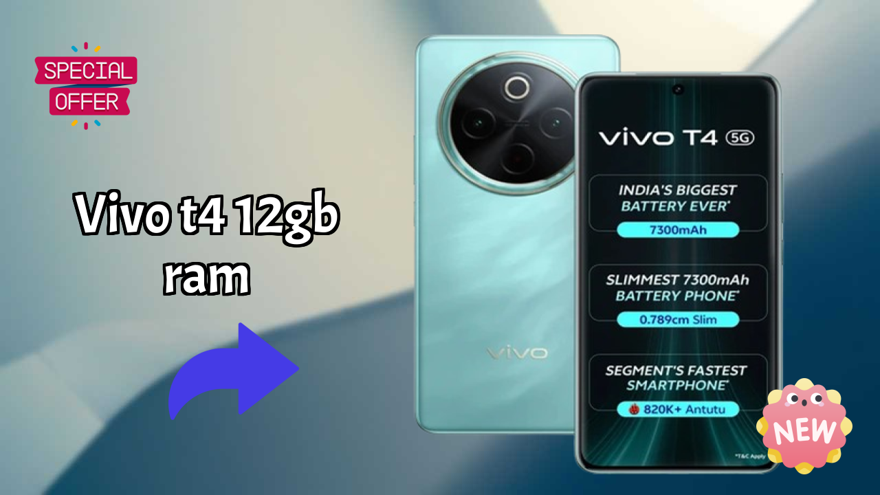Vivo T4 12GB RAM Price Drop: Available at Just ₹25,999