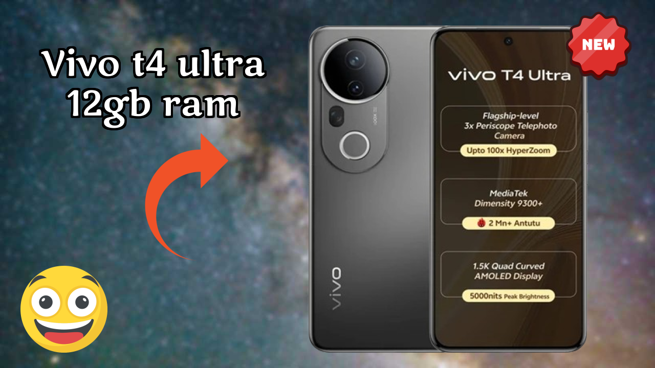 Vivo T4 Ultra 12GB RAM at ₹37,999 - Complete Specifications