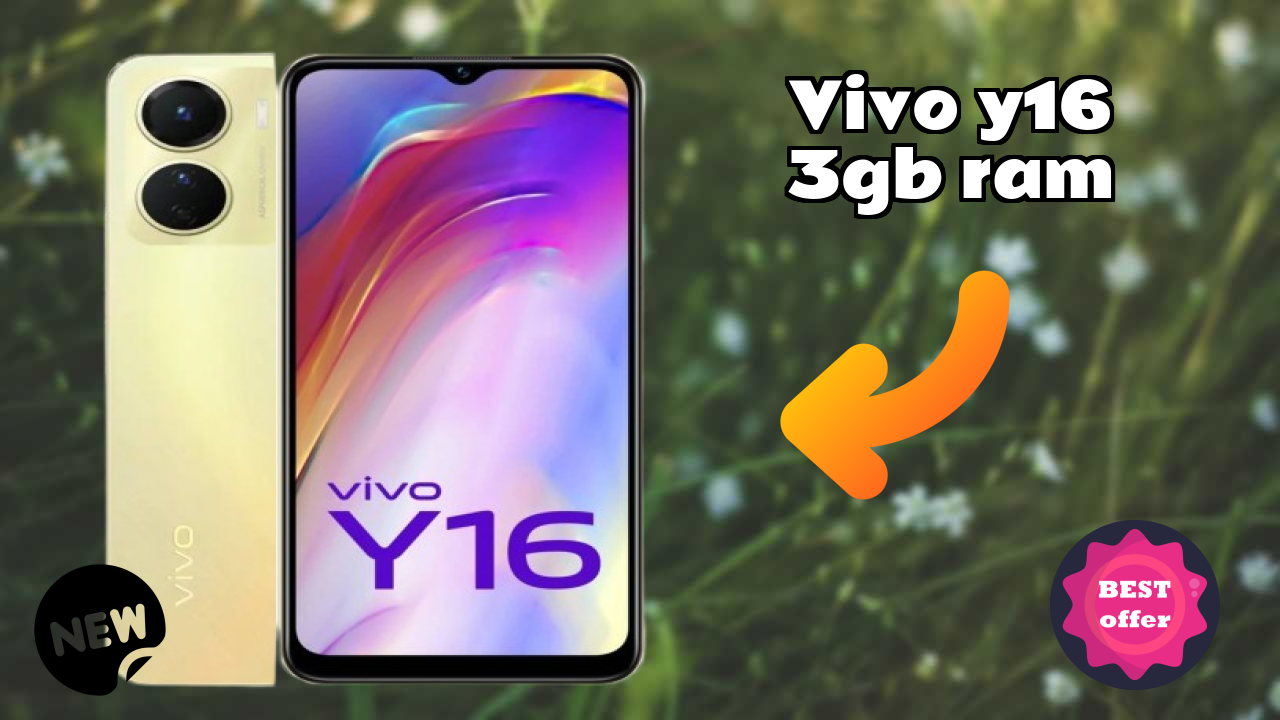 Vivo Y16 3GB RAM Camera Quality: 5 MP Front Camera Selfie