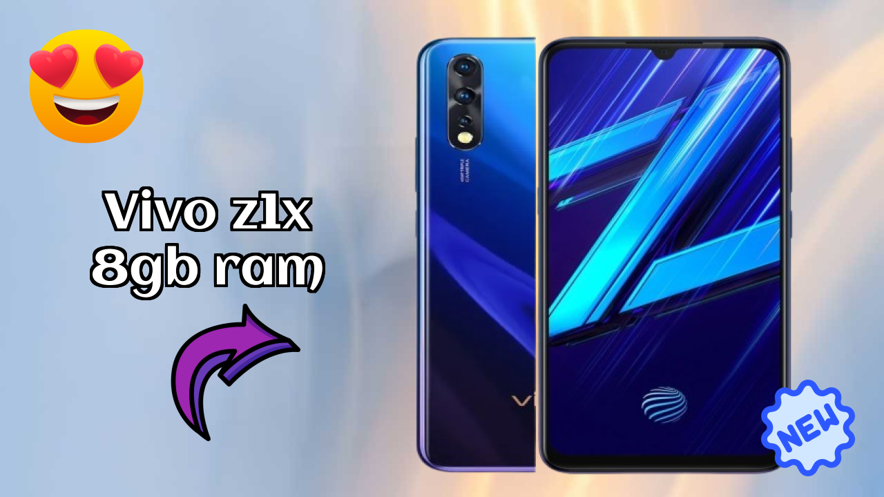 Vivo Z1x 8GB RAM Display Technology: 6.38 Inches (16.21 Cm) Screen